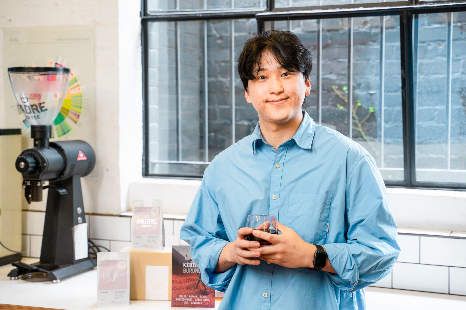 Hoon brews our Burundi Kibingo