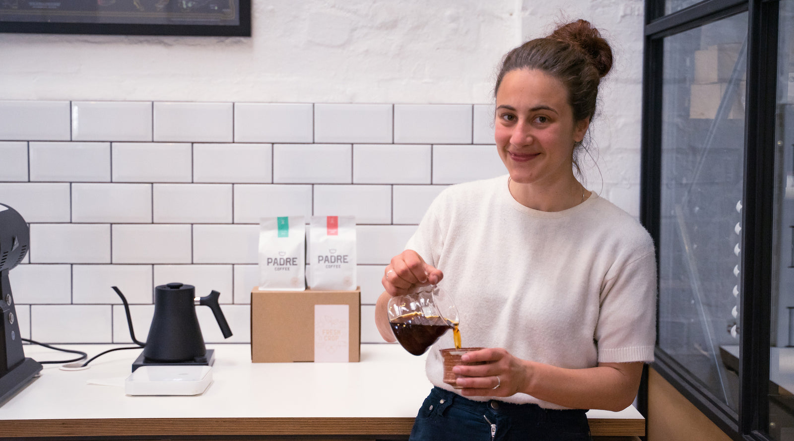 Raaimi brews our Indonesia Aceh Ribang Gayo!