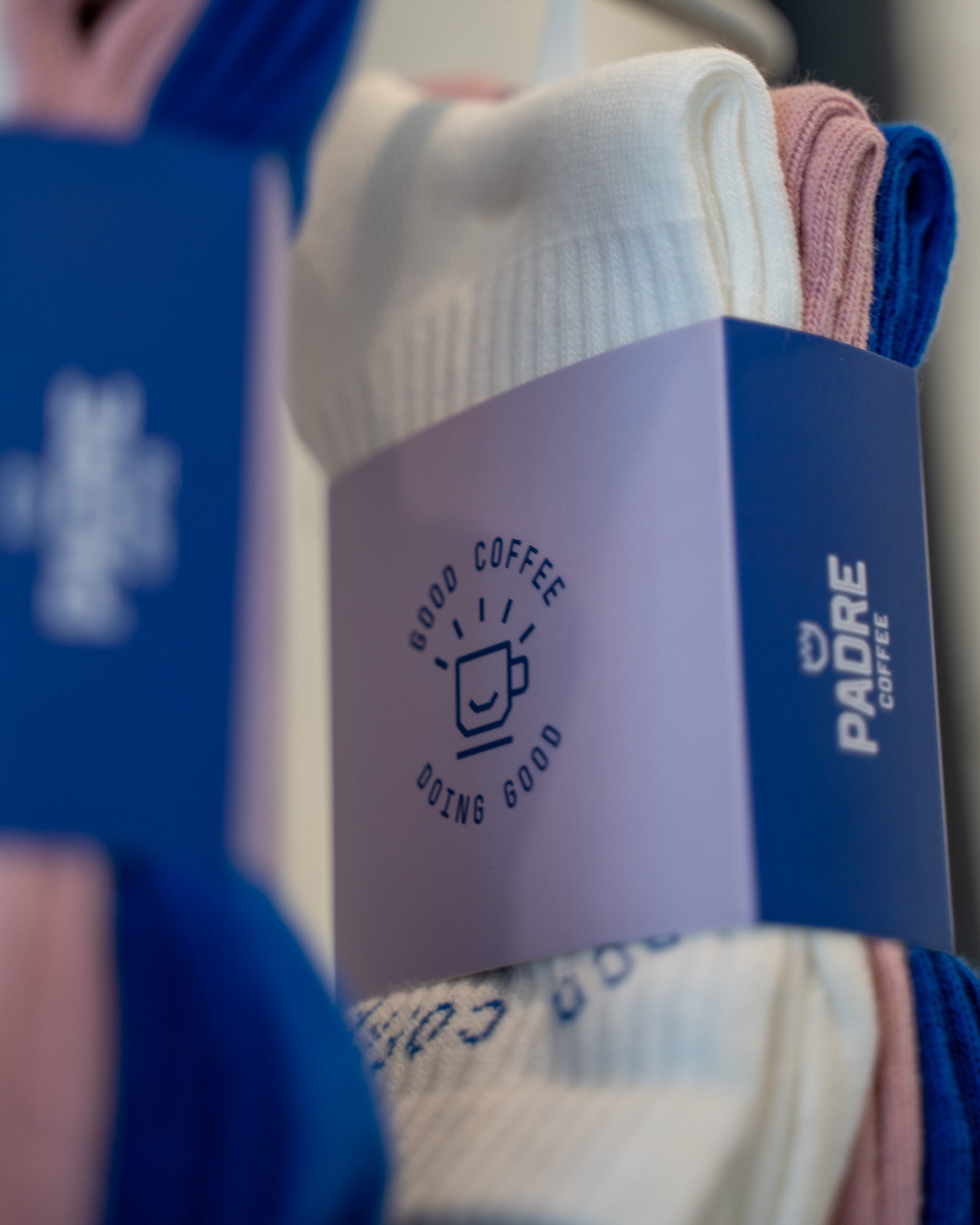 Padre Good Coffee Doing Good Socks