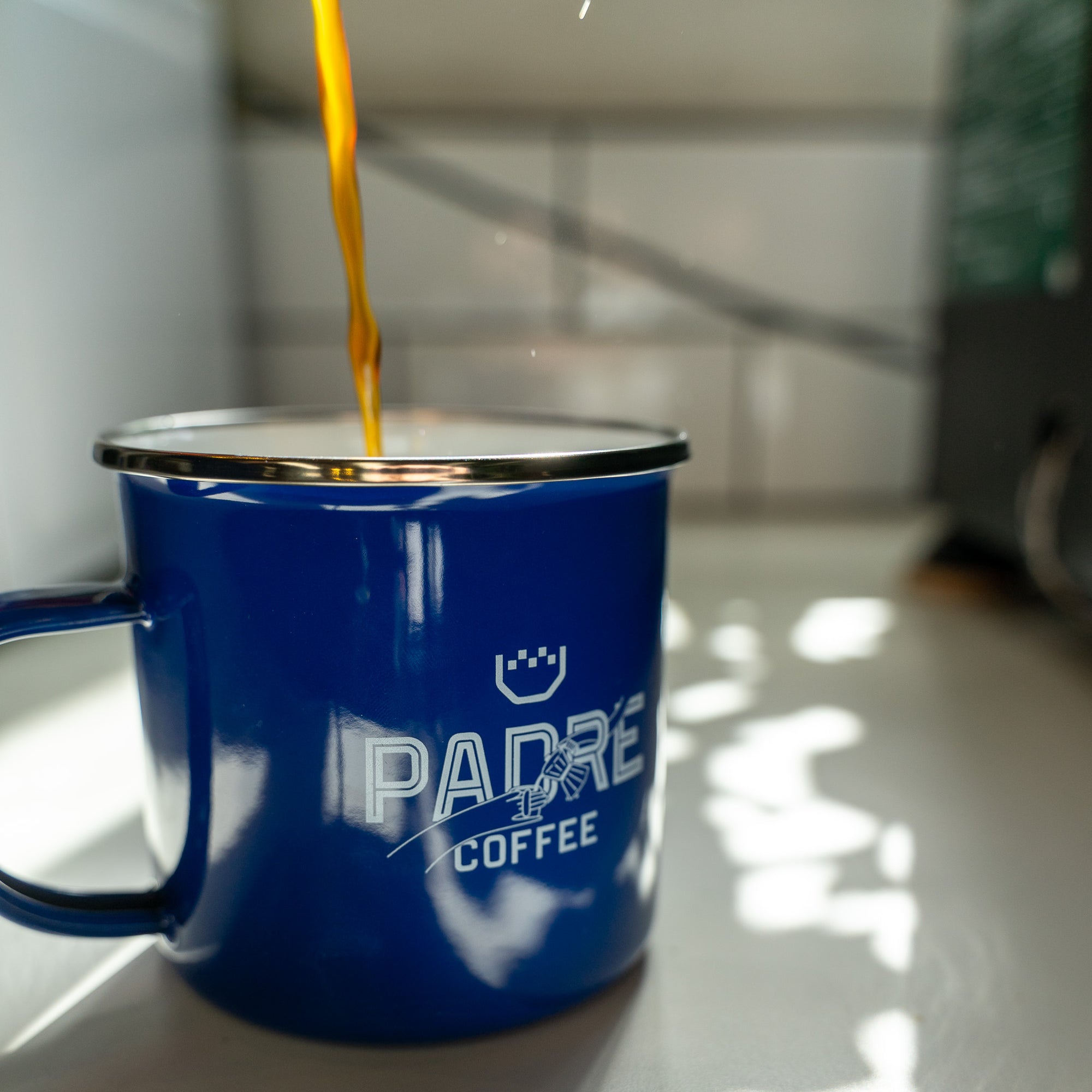 Enamel Mug Padre Coffee