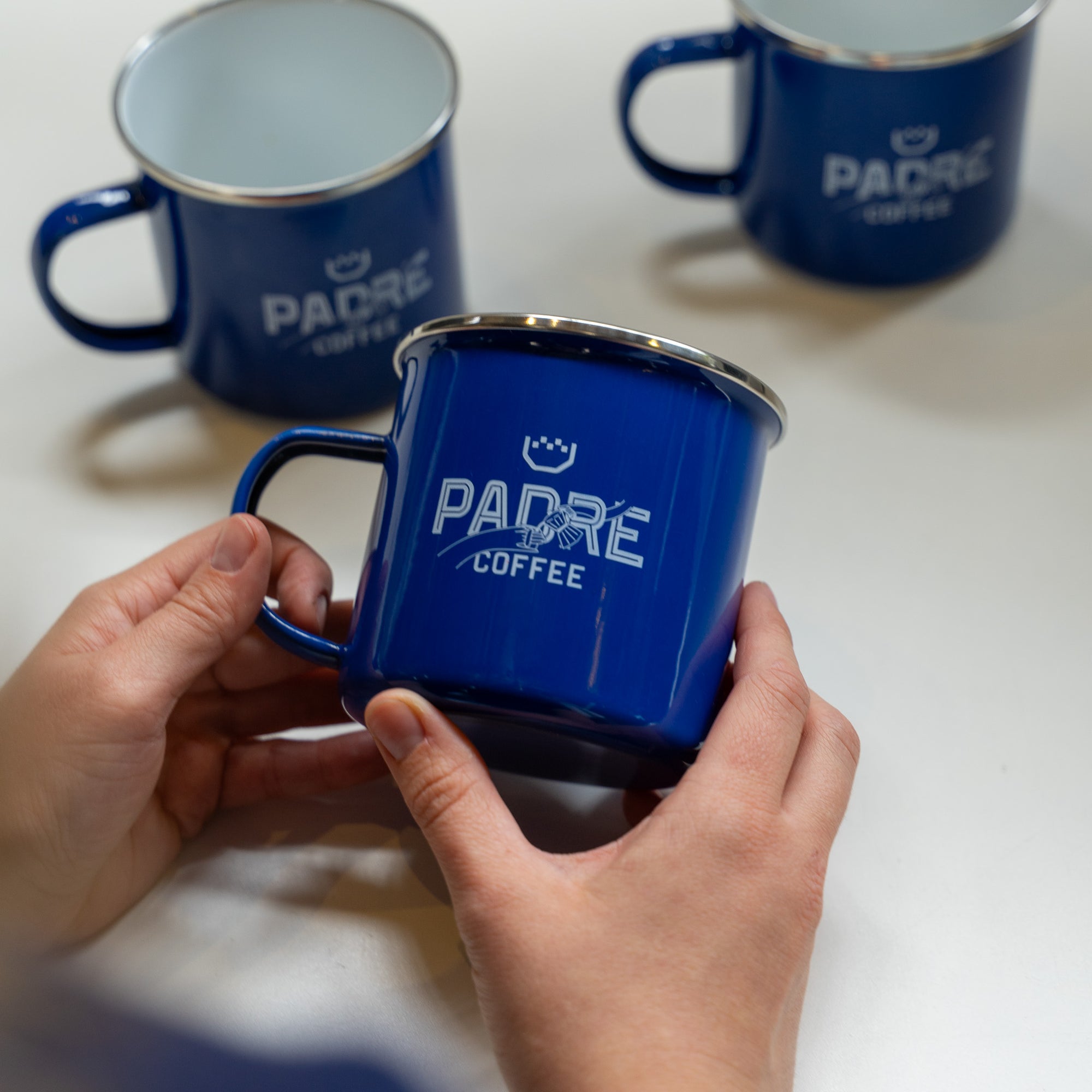 Enamel Mug Padre Coffee
