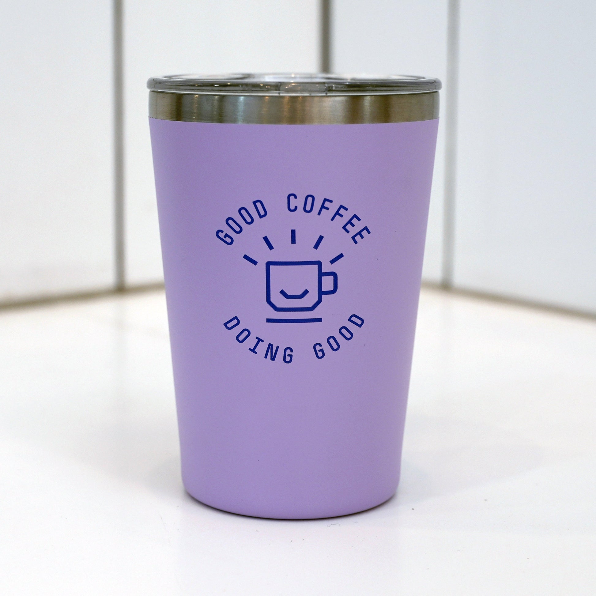 Padre Good Coffee Doing Good Lilac Pargo 12oz Insulated Travel Cup
