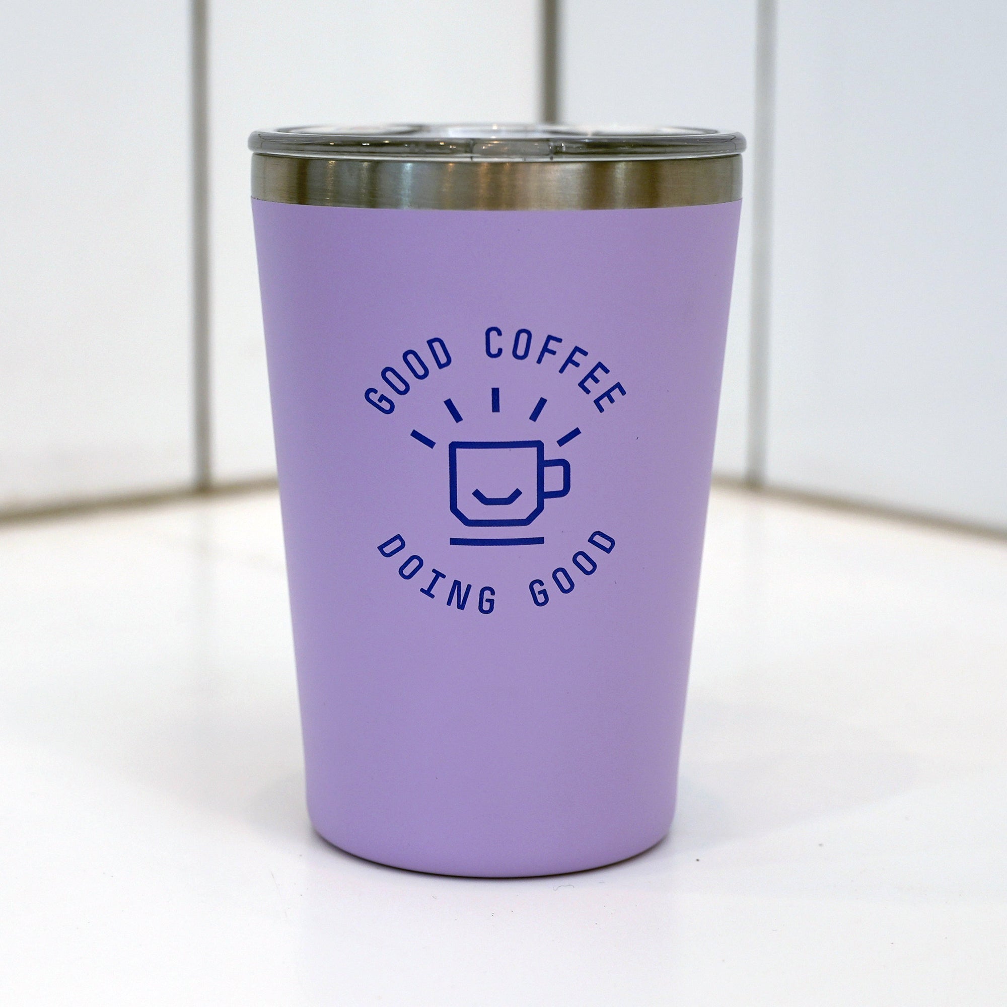 Padre Good Coffee Doing Good Lilac Pargo 12oz Insulated Travel Cup