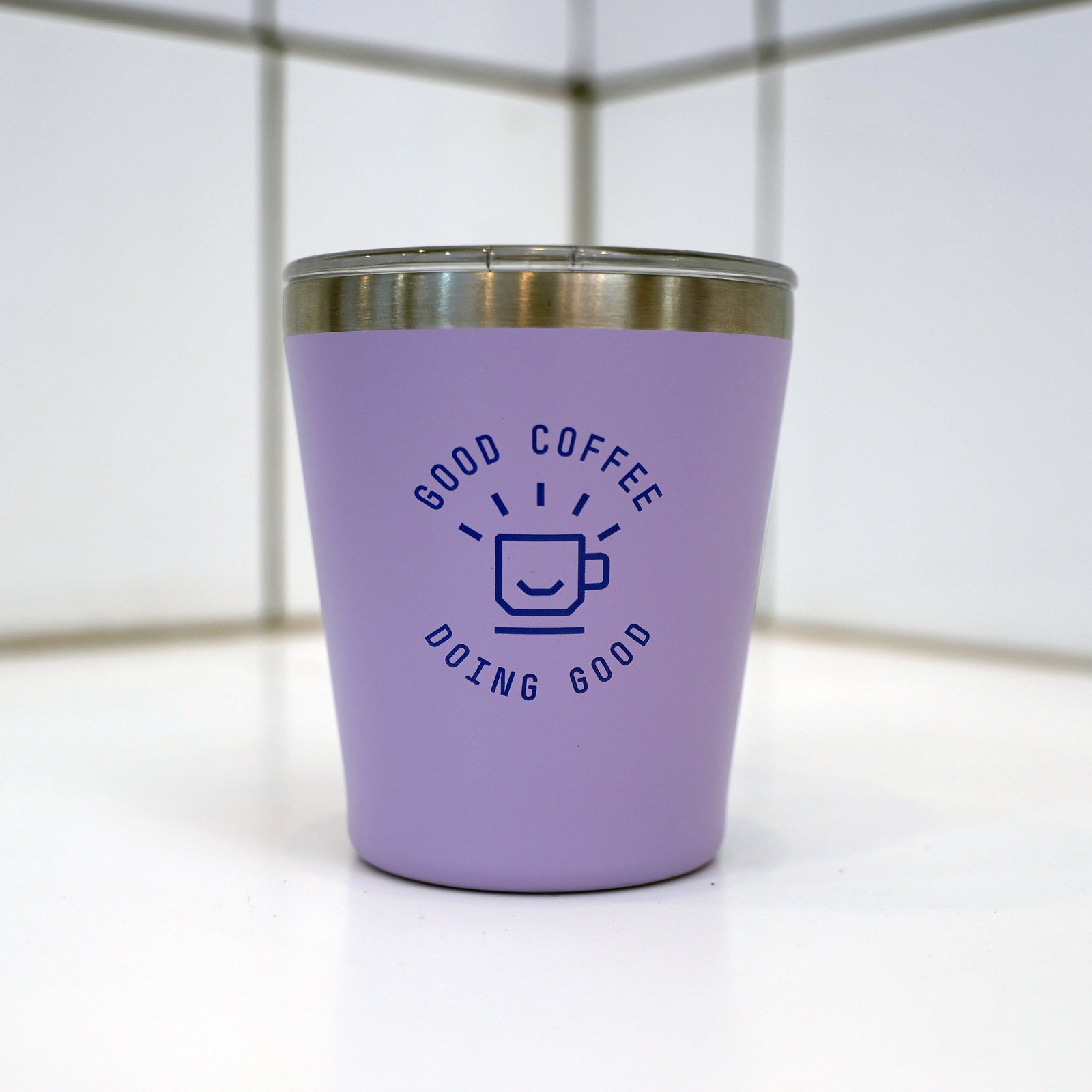 Padre Good Coffee Doing Good Lilac Pargo 8oz Insulated Travel Cup