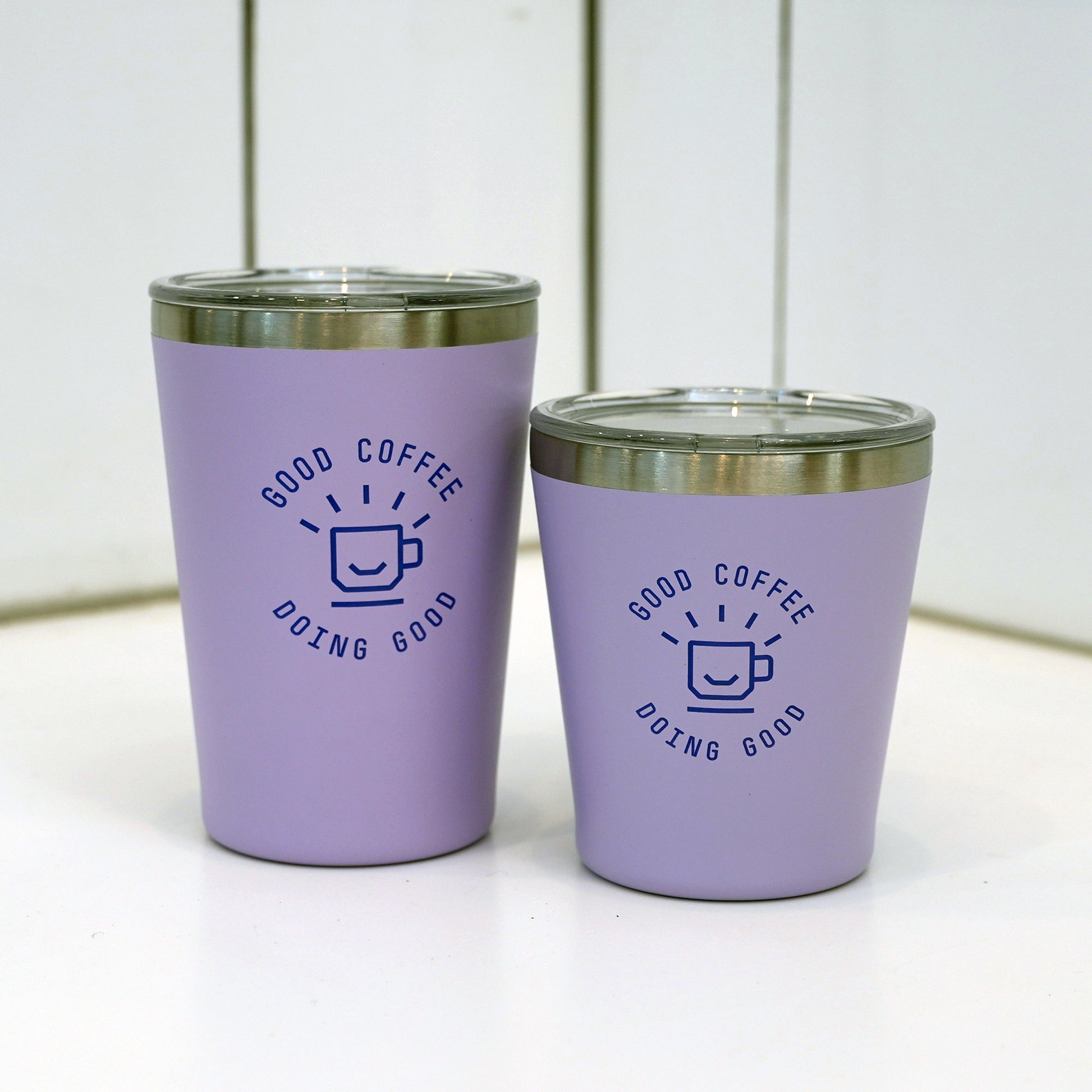 Padre Good Coffee Doing Good Lilac Pargo 8oz Insulated Travel Cup