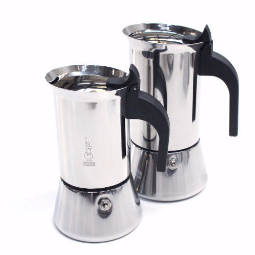 Bialetti Venus Induction espresso maker, 4 cups, steel